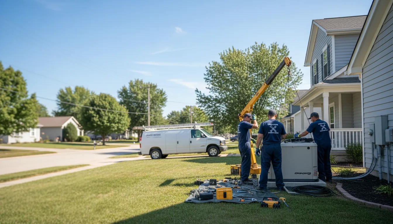 Generator Installation in Maroa, IL near me